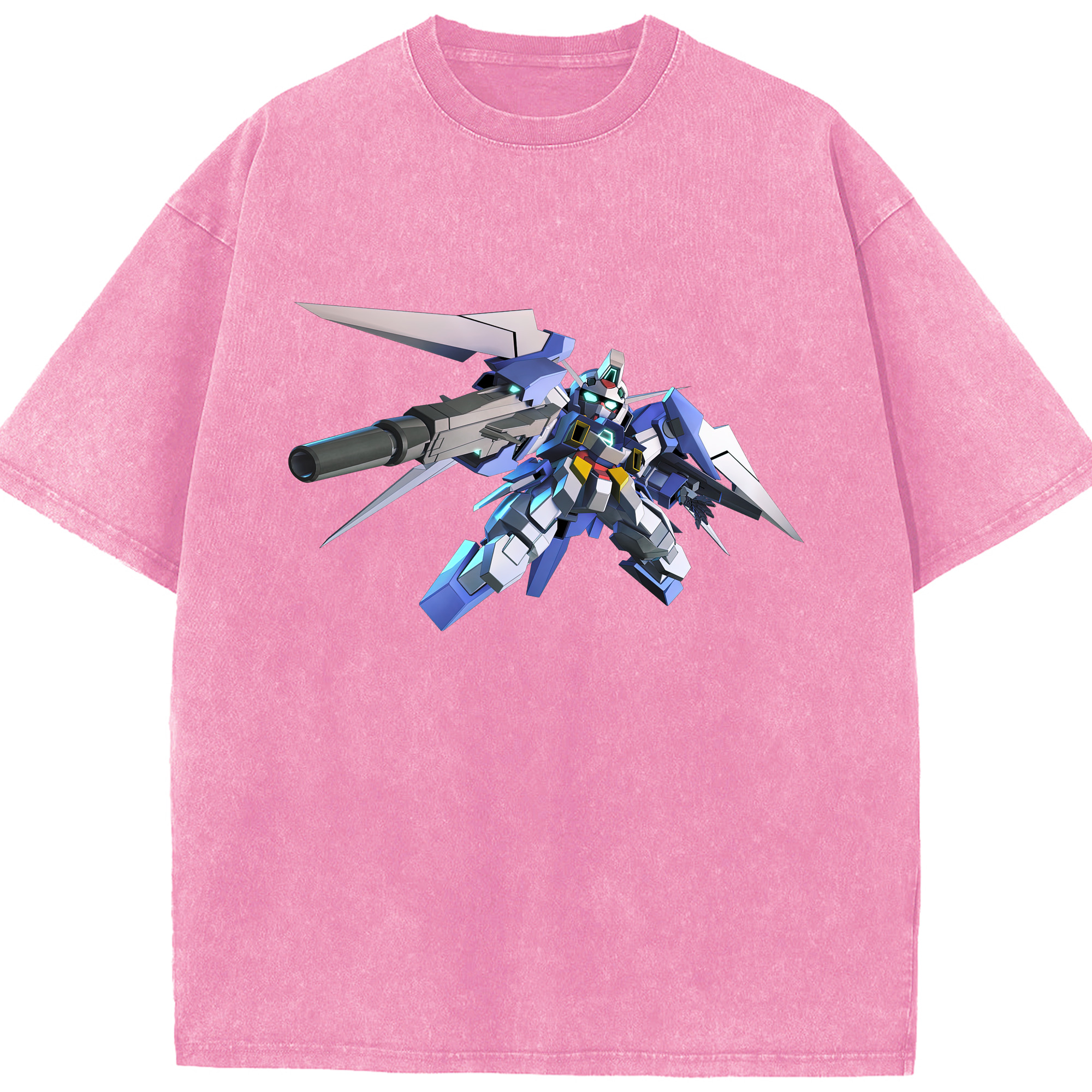 （画像用） 機動戦士ガンダム Mobile Suit Gundam 綿100% ヴィンテージ風 半袖Tシャツ（フロントプリント）